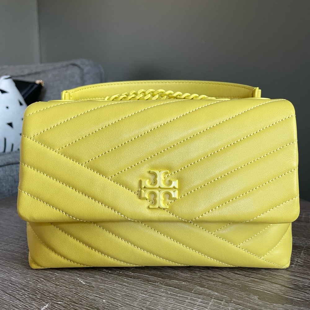 Tory Burch Kira Chevron Powder Coat Small Bag